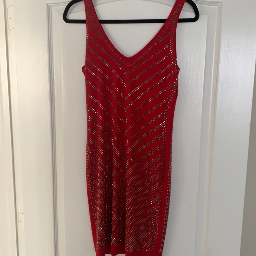 Caché Pink Evening Dress